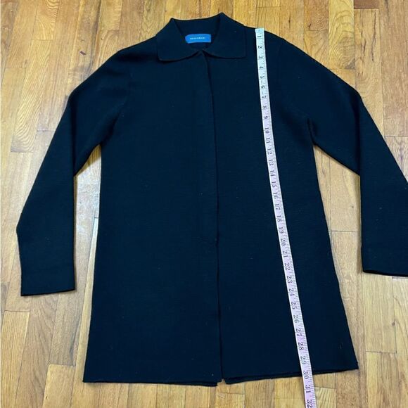 Debenhams Wool Blend Midi Knit Overcoat - Picture 2 of 7